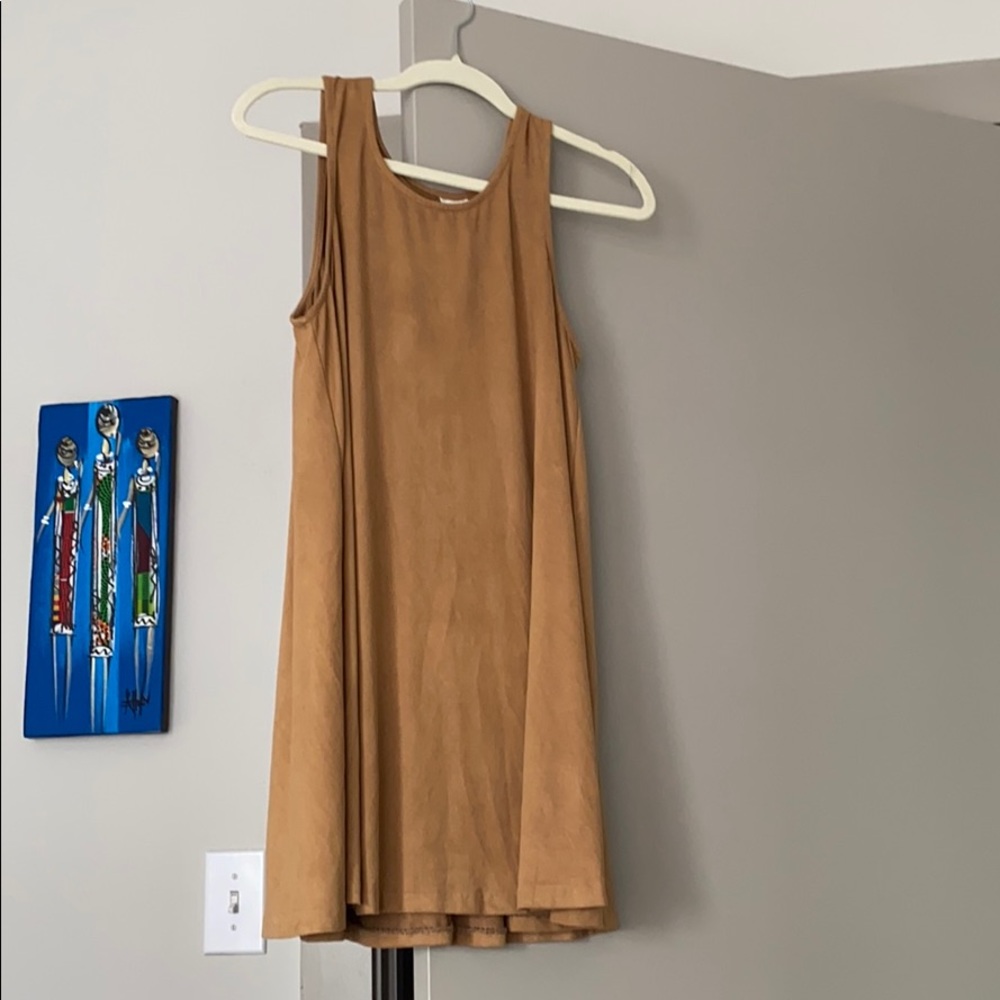 Suede Dress